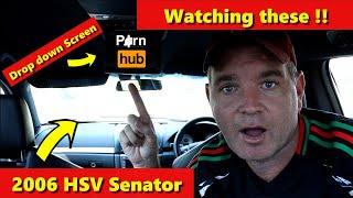 RESTORATION - 2006 HSV Senator - Watching DVDs in the back seats  VE COMMODORE