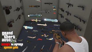 GTA 5 - How To Get All Weapons in Story Mode Human Labs Secret