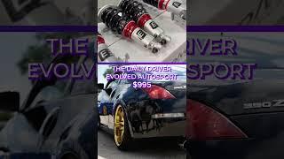 3 BEST Coilovers for Nissan 350z