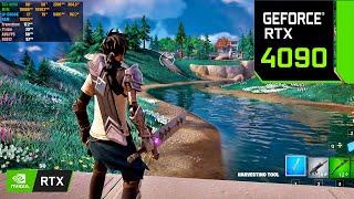 Fortnite  Chapter 4 Season 2  RTX 4090 24GB  4K Maximum Settings RTX ON  DLSS OFF 