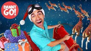 Dannys Sleigh Ride Adventure ️ Christmas Brain Break Dance  Danny Go Holiday Songs for Kids