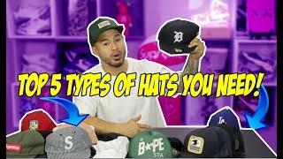 TOP 5 TYPES OF HATS EVERY MAN SHOULD OWN