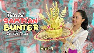 Gek Cantik - Tutorial membuat sampian bundar part.1