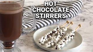 Hot Chocolate Stirrers - Easy DIY Gift Idea
