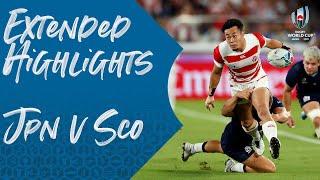 Extended Highlights Japan 28-21 Scotland - Rugby World Cup 2019