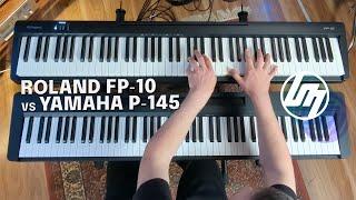 Roland FP-10 vs Yamaha P-145 Piano Comparison  Better Music