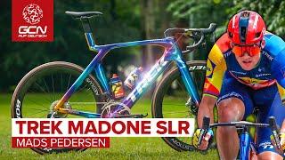 Knalliges Design aggressive Aerodynamik Das Trek Madone SLR von Mads Pedersen