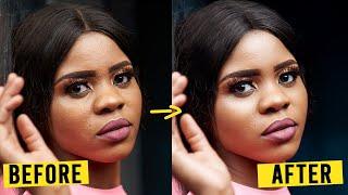 HOW to SKIN RETOUCH in less than 10 Minutes using FREQUENCY SEPARATION - Photoshop Tutorial