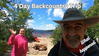 4 Day Backcountry Trip I Unrelenting Wind  borysintheforest