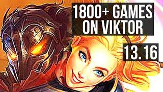 VIKTOR vs LUX MID  3.0M mastery 1800+ games 612  NA Grandmaster  13.16