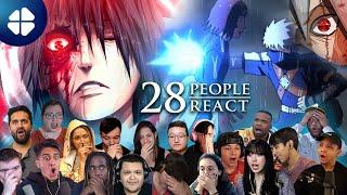 Im in Hell  Rins Death 28 People React Shippuden 345 MEGA Reaction Mashup 