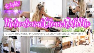 *NEW* MOTIVATIONAL SUNDAY CLEAN WITH ME 2024  LED LIGHT DIY PROJECT  PLAN WITH ME 