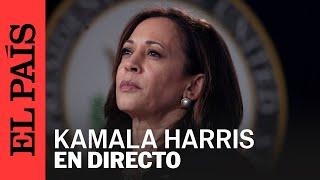 EE UU  Kamala Harris pronuncia su primer discurso tras la retirada de Biden en directo  EL PAÍS