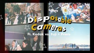 beginners guide to disposable cameras  kodak vs. fujifilm prints tips