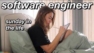 SOFTWARE ENGINEER SUNDAY IN THE LIFE  Chill vibez  Vlogmas #12