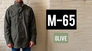 Куртка Alpha Industries M-65 Olive  краткий обзор от AlphaInd.ru