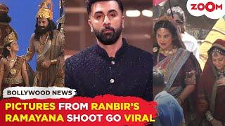 Ranbir Kapoor starrer Ramayana shoot begins pictures from the set get LEAKED