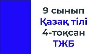 9 сынып Қазақ тілі 4 тоқсан ТЖБ тапсырмаларын талдау