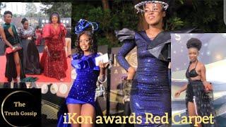 iKon Awards Red Carpet Glitz and Glamour who wear it best. Cindy Nabwiso Mariam Ndagire Ssegawa