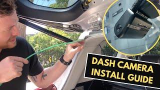 How To Install a Dash Camera Tips & Tricks on Hardwiring a Thinkware Dash Camera