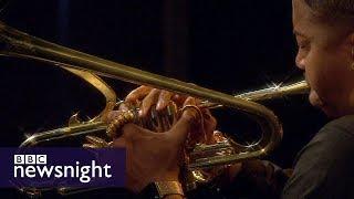 Proms Preview LIVE Christian Scott plays Gunslinging Birds by Charles Mingus - BBC Newsnight