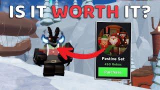 Should You Buy Festive Set In Evade Roblox?