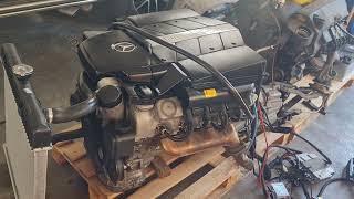 Silnik Mercedes m113 swap -conversion - engine change - for old mercedes benz