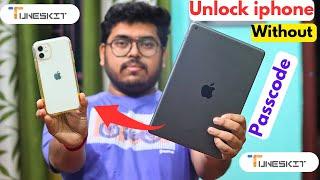 Unlock iPhone without passcode with TunesKit iPhone unlocker  Remove Apple ID without password