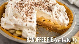 No Bake Banoffee Pie with Homemade Dulce de Leche  The Recipe Rebel