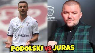 PODOLSKI WYŚMIEWA JURASA