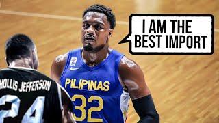 Mga plays na nag GILAS MODE si Justin Brownlee