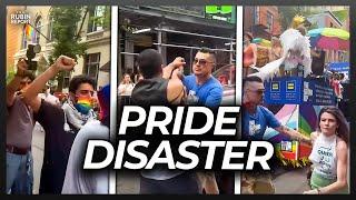 LGBT & Pro-Palestine Protesters Clash at Pride Parade