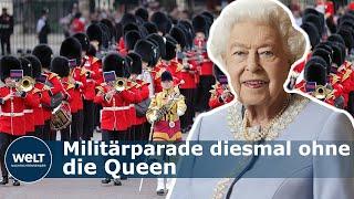 VIEL TAMTAM IN LONDON Militärparade mit Charles eröffnet Feiern zum Queen-Jubiläum  WELT Thema