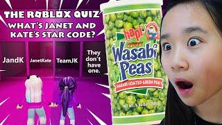 We took a TeamJK Quiz...the loser eats HOT WASABI PEAS