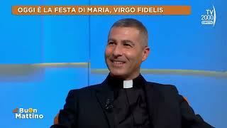 Virgo Fidelis - Video don Giancarlo Caria a Tv2000