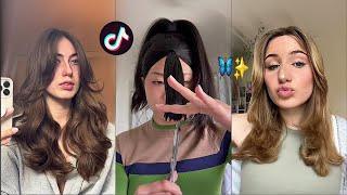 This is Your Sign to get BUTTERFLY Haircut  Hair Transformations Tiktok Compilation