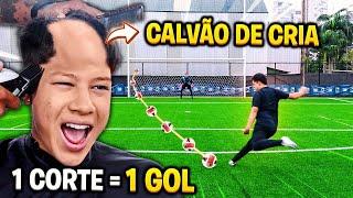 SÓ UM VAI FICAR COM O CABELO BONITO 1 GOL = CORTE DE CABELO