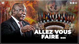 CYRIL RAMAPHOSA CHOQUE TOUT LE MONDE AUX NATIONS UNIES