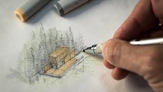 Sketch like an Architect Techniques + Tips from a Real Project