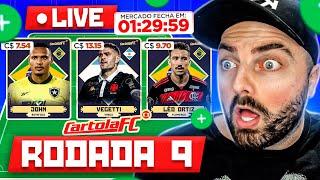  LIVE CARTOLA FC RODADA #09 - DÚVIDAS INTERESSANTES P MITAR