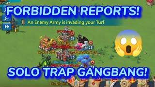 TWK Vs Solo Trap  Forbidden reports Solo trap Gangbang  Solo Trap KvK  Im Back Lords Mobile