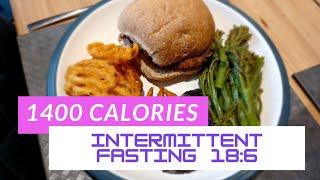 Intermittent Fasting 186 - 1400 calories - 10k steps - Weight Loss