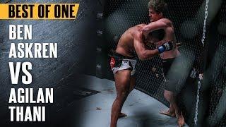 ONE Best Fights  Ben Askren vs. Agilan Thani  Impeccable Grappling  May 2017