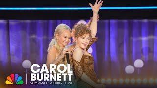 Kristin Chenoweth and Bernadette Peters Perform  Carol Burnett 90 Years of Laughter + Love  NBC