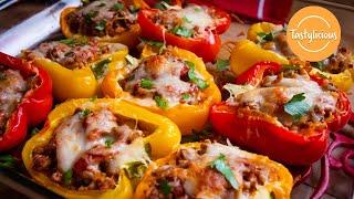 Delicious Homemade Stuffed Bell Pepper Recipe  Easy Stuffed Bell Pepper Recipe