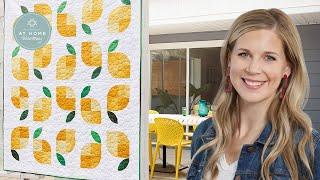 How to Make a Memis Lemons Quilt - Free Quilt Tutorial