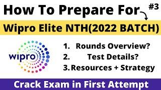 Wipro Nth Exam Process & Preparation  Crack Exam in First Attempt  Wipro NTH Preparation 2022