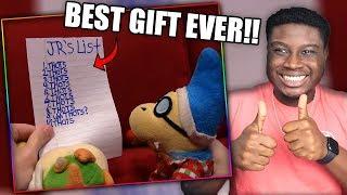 JUNIOR GETS THE BEST CHRISTMAS GIFT  SML Movie The South Pole Santa Reaction