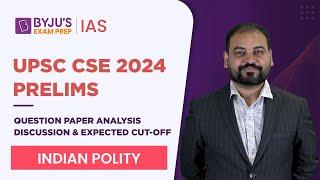 UPSC Prelims 2024 Question Paper Analysis & Answer Key Discussion  GS Paper 1  Indian Polity