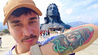 Visiting Adiyogi at Sadhguru Ashram in India